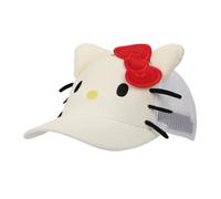 Hello Kitty Big Face - Cappello da camionista, da donna, colore: Bianco, Hkc Big Face Bianco, Taglia unica