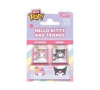 Hello Kitty Bitty Pop Vinile Figures 2-pack My Melody&kuromi 2 Cm Funko