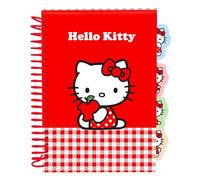 HELLO KITTY - Blocco note A5, quaderni, ideale per bambini in età scolastica, comodo e versatile, qualità e resistenza, 14,8 x 21 cm