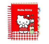 HELLO KITTY - Blocco note A6, quaderni, ideale per bambini in età scolastica, comodo e versatile, qualità e resistenza, 10,5 x 14,8 cm