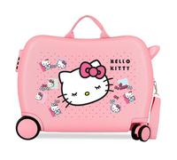 Hello Kitty Bows Trolley Cavalcabile Abs 50 cm 4 Ruote Rosa