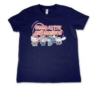Hello Kitty - Bubbles and Friends T-Shirt Ragazzi Unisex Nero Blu