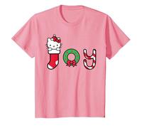 Hello Kitty Carino Padre Natale Gioia Santa Maglietta, Bambini, Rosa, 2 Anni
