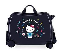 Hello Kitty Castle Valigia per bambini Azzurro 50x39x20 cms Rigida ABS Chiusura a combinazione numerica 38L 2,1Kgs 4 Ruote Bagaglio a mano