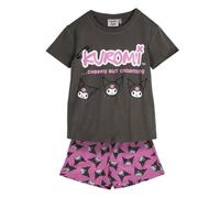 Hello Kitty Cerdá Life's Little Moments Lungo Single Jersey Fleece Set Morbido e Confortevole-Pigiama Frozen, Multicolore, One Size per Ragazze