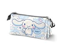 Hello Kitty Cinnamoroll Candy-Astuccio Triplo Blu, 23 x 11 cm
