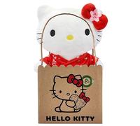 Hello Kitty con Kimono ECO-peluche 14x13x24 cm