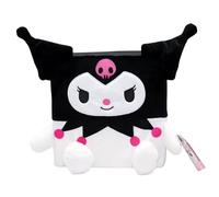 Hello Kitty Cubeez Kuromi 20 cm - Peluche impilabile con memory foam morbido per una sensazione di compressione, perfetto per collezionare, impilare ed esporre, fan e collezionisti