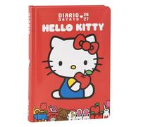 Franco Cosimo Panini Hello Kitty Diario Datato 2026/2027, Agenda Giornaliera con Segnalibro, Copertina Rigida Rossa