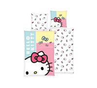 Hello Kitty Duvet Set Hello Kitty Bow 135 X 200 Cm / 80 X 80 Cm Herding