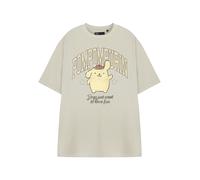 Hello Kitty & Friends Beige Pompompurin T-shirt a maniche corte Donne