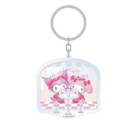 Sanrio Acrylic Portachiavi Hello Kitty & Friends American Diner 6 Cm Sakami Merc