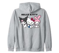 Hello Kitty - Friends My Melody Kuromi Felpa con Cappuccio