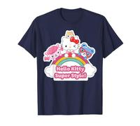Hello Kitty -Friends Super Style Arcobaleno Maglietta