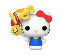 Hello Kitty Pop Animation Vinile Figura Hello Kitty In Plane 9 Cm Funko