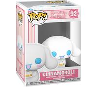 Hello Kitty Pop Sanrio Vinile Figura Cinnamaroll Con Dessert 9 Cm Funko