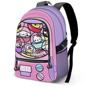 Karactermania Sanrio Hello Kitty Gashapon-Zaino Fight FAN 2.2, Rosa, 31 x 44 cm, Capacità 24 L