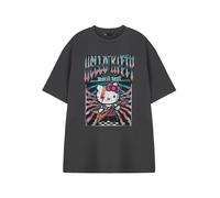 Hello Kitty Grigio World Tour T-shirt a maniche corte Donne