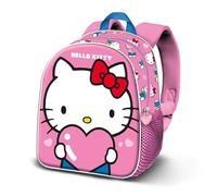 Karactermania Hello Kitty Basic Heart 14l 38x30x12 Cm Backpack Rosa Bambini