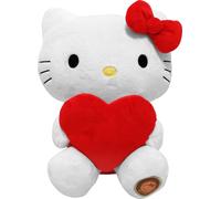 Hello Kitty con cuore ECO-peluche 14x13x24 cm