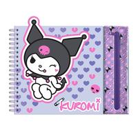Kids Licensing - Taccuino di attività con custodia rimovibile Kuromi