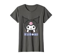 Hello Kitty - Kuromi Face Maglietta, Donna, Asfalto, S