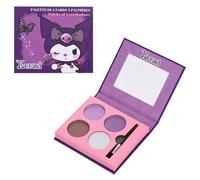 Hello Kitty Kuromi Makeup Set contiene palette di 4 ombretti con pennello e specchio