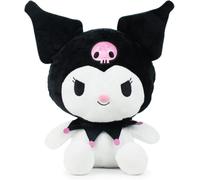 Hello Kitty Kuromi Plush, 30 cm, Soft Toy, Cute Kuromi Character Doll, Merchandise ufficiale Sanrio, per fan, collezionisti e bambini, adatto per età 4+