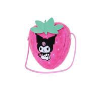 Hello Kitty Kuromi Strawberry-Borsa a Tracolla Soft, Rosa