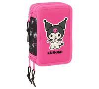 Hello Kitty Kuromi triple pencil case 37pcs Safta