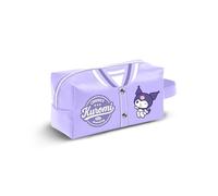 Hello Kitty Kuromi Varsity-Borsa da Toilette da Viaggio Brick PLUS, Malva, 27 x 13 cm