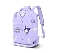 Hello Kitty Kuromi Varsity-Zaino Mercury 2.0 da Viaggio Aereo 40x20x25cm Bagaglio a Mano, Malva, Capacità 20 L