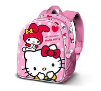 Hello Kitty Lovely-Zainetto 3D Elite, Rosa, 25 x 30 cm, Capacità 7 L