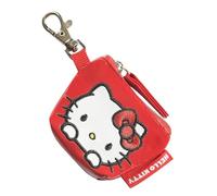HELLO KITTY - Mini Pouch Ufficiale Hello Kitty, Mini Borsa per Bambini con Patch Applicata e Moschettone, Ideale per Riporre Piccoli Oggetti, Idea Regalo Bambine e Ragazze, 8x7hx1,5 cm