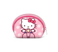 Hello Kitty Moto-Portamonete Ovale Casual, Rosa, 12 x 9 cm