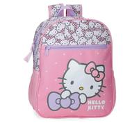 Hello Kitty My Favourite Bow Zaino Rosa 27x33x11 cm Poliestere 9,8L, Rosa, Zaino