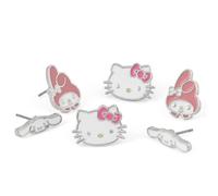Hello Kitty, My Melody & Cinnamoroll - Set di 3 orecchini