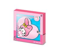 Sanrio My Melody Cute-Herz Tagebuch + Stift, Rosa