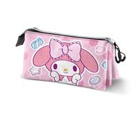 Hello Kitty My Melody Sweets-Astuccio Triplo, Rosa, 23 x 11 cm, Capacità 1 L