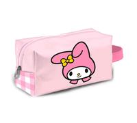 Sanrio My Melody Cute-Borsa da Toilette da Viaggio Brick PLUS, Rosa, 27 x 13 cm