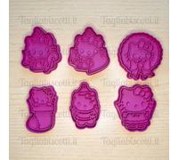 Hello Kitty Natalizia Natale Formine Cookie Cutter - Taglia biscotti PDZ