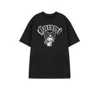Hello Kitty Nero Kuromi Cheeky T-shirt a maniche corte Donne
