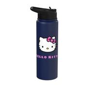 Hello Kitty - Original Checked Bow Stainless Steel Insulated Water Bottle