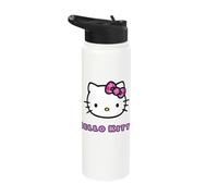 Hello Kitty - Original Checked Bow Stainless Steel Insulated Water Bottle