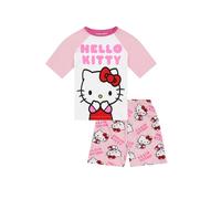 Hello Kitty Pigiama corto per bambine, rosa, 7-8 Years