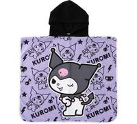 Hello Kitty Poncho con cappuccio Asciugamano da spiaggia Mare e piscina Accappatoio in microfibra 55X90 cm asciugatura rapida, ultra morbido KUROMI