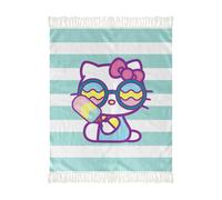 Hello Kitty Popsicle Coperta Da Spiaggia 50 X 60 Pollici Con Frange
