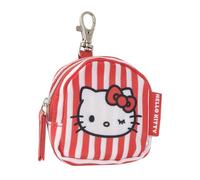HELLO KITTY - Portamonete Ufficiale Hello Kitty, Portamonete per Bambini con Patch Applicata e Moschettone, Idea Regalo Bambine e Ragazze, 7,5x8hx3 cm