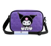 Hello Kitty Sanrio Kuromi Borsa Tracolla Bambina Adolescenti, Borsetta Tracolla Moda, Shopping Viaggi, Anime Regalo Ragazza (Viola Kuromi)