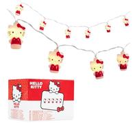 Hello Kitty Sanrio Lucine Fatate Luci LED a Batteria Interno Kawaii Lucine Decorative 2 Modalità Decorazioni Camera da Letto Regali per Lei